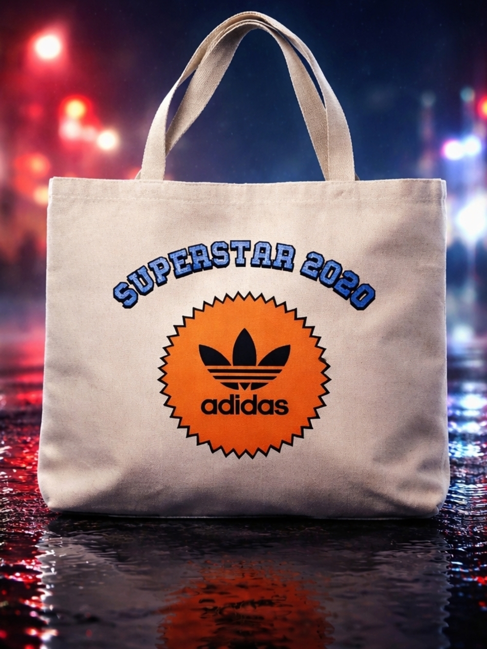 Adidas Canvas Tote Bag | Superstar 2020 | Reusable Shopper